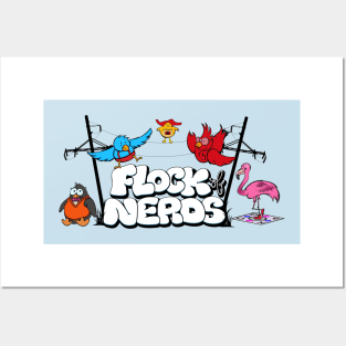 Flock of Nerds - Flock Together Posters and Art